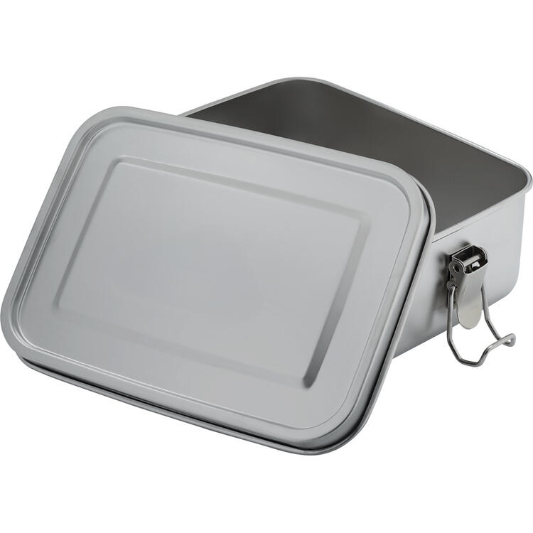 Auf diesem Bild sehen Sie Cuttello Jausenbox in der Farbe silber