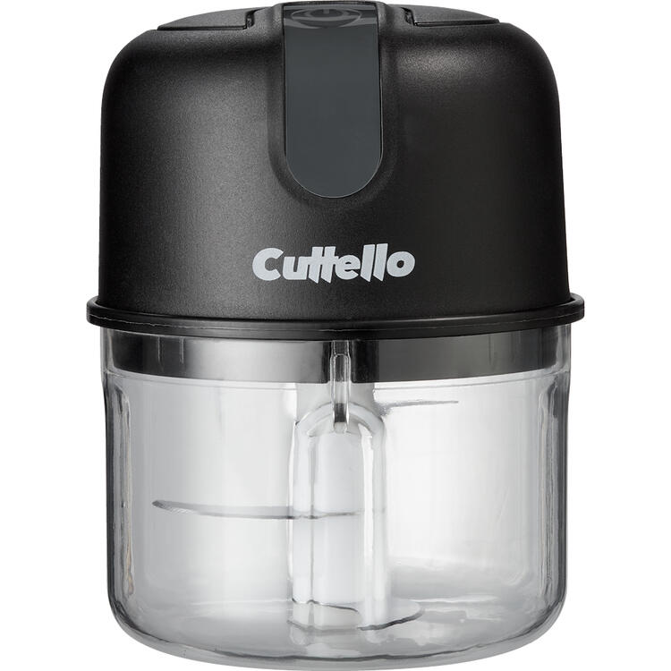Auf diesem Bild sehen Sie Cuttello Power-Zerkleinerer in der Farbe schwarz