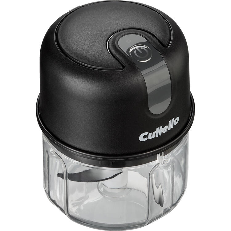 Auf diesem Bild sehen Sie Cuttello Power-Zerkleinerer in der Farbe schwarz