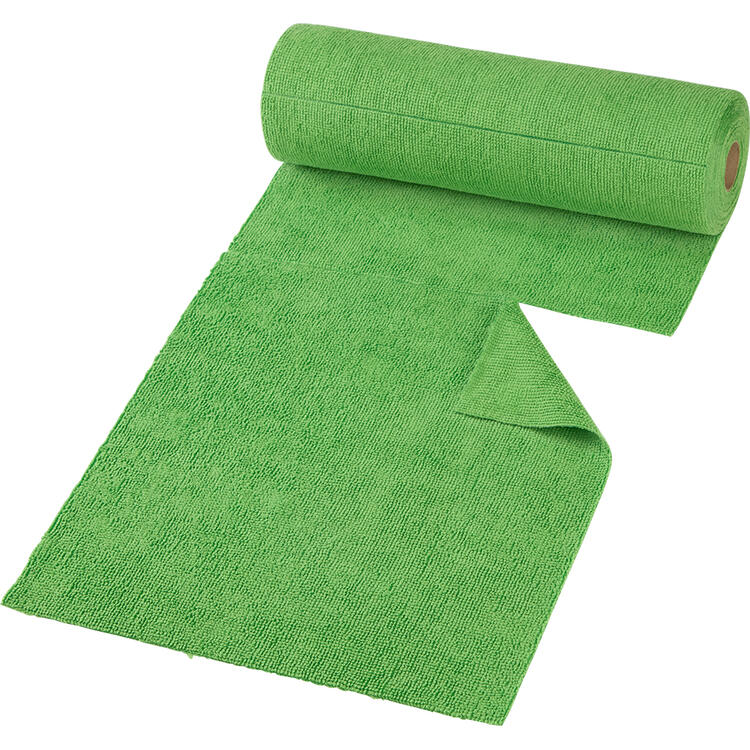 Auf diesem Bild sehen Sie Wotrox Mikrofaser-Haushaltsrollen in der Farbe Farb Mix