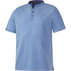 Franco Bettoni Herren Serafino-Shirt kurzarm