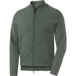 Brhl Herren Strickjacke mit Rautenstruktur