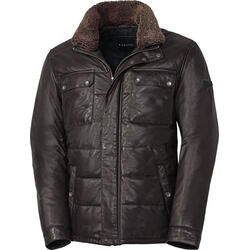 Bugatti Herren Leder-Steppjacke günstig online kaufen