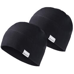 Auf diesem Bild sehen Sie  Doppelpack GORE-TEX-Windstopper M�tzen unisex  in der Farbe schwarz