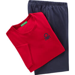Benetton Herren Pyjama-Set kurz günstig online kaufen