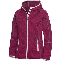 Spitzbergen Damen Kapuzen-Strickfleecejacke günstig online kaufen