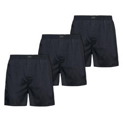Auf diesem Bild sehen Sie Ted Baker 3er Pack Herren Boxershorts in der Farbe schwarz