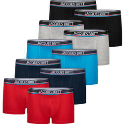 Jacques Britt 10er Pack Boxershorts, Baumwolle mit Stretch günstig online kaufen