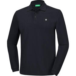 Benetton Poloshirt langarm unisex, hautfreundlich aus 100% Baumwolle