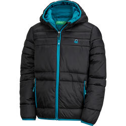 Kinder Steppjacke Benetton, wärmend und windabweisend - Farbe: schwarz