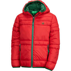 Kinder Steppjacke Benetton, wärmend und windabweisend - Farbe: rot