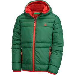 Kinder Steppjacke Benetton, wärmend und windabweisend - Farbe: grün