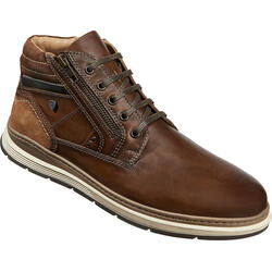 Franco Bettoni Herren Leder-Stiefelette - Farbe: braun