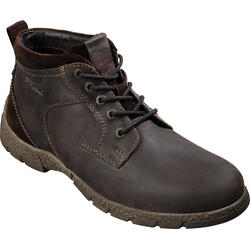 Auf diesem Bild sehen Sie Camel active Herren Leder-Stiefelette in der Farbe dunkelbraun