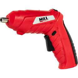 Auf diesem Bild sehen Sie GRATIS* HILL 46-teiliges Akku-Schrauber-Set in der Farbe rot