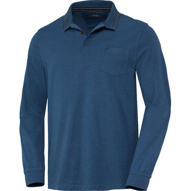 Daniel Hechter Herren Poloshirt langarm