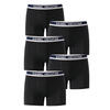 Auf diesem Bild sehen Sie Daniel Hechter 5er Pack Boxershorts in der Farbe schwarz