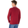 HENSON&HENSON Herren Pullover mit Hemdkragen