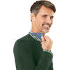 HENSON&HENSON Herren Pullover mit Hemdkragen