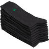 Auf diesem Bild sehen Sie GRATIS* Benetton 10er Pack Socken fr Damen und Herren in der Farbe schwarz