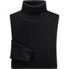 Auf diesem Bild sehen Sie Otto Kern Herren Rollkragen-Pullover in der Farbe schwarz