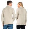 Auf diesem Bild sehen Sie Nordcap Fleecejacke unisex in der Farbe natur