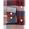 HENSON&HENSON Herren Flanellhemd