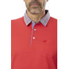 Franco Bettoni Herren Poloshirt mit Hemdkragen langarm