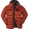 Franco Bettoni Herren Softvelours-Steppjacke