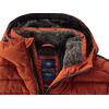 Franco Bettoni Herren Softvelours-Steppjacke