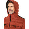 Franco Bettoni Herren Softvelours-Steppjacke