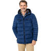 Franco Bettoni Herren Softvelours-Steppjacke