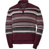 HENSON&HENSON Herren Streifen-Troyer