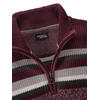 HENSON&HENSON Herren Streifen-Troyer