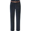 Auf diesem Bild sehen Sie Franco Bettoni Herren 5-Pocket-Cordhose mit G�rtel in der Farbe marine