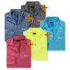 Reusch 5er Pack Funktionsshirts Zipper unisex