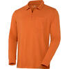 Jacques Britt Herren Polohemd langarm mit Zipp