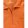 Jacques Britt Herren Polohemd langarm mit Zipp
