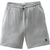 Auf diesem Bild sehen Sie U.S. POLO ASSN. Jersey-Shorts unisex, leicht und sportlich in der Farbe grau-melange