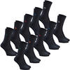Auf diesem Bild sehen Sie Benetton 10er Pack Socken f�r Damen und Herren in der Farbe dunkelblau