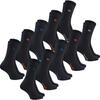 Auf diesem Bild sehen Sie Benetton 10er Pack Socken f�r Damen und Herren in der Farbe dunkelblau