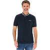 Auf diesem Bild sehen Sie Pierre Cardin Herren Henley-Shirt in der Farbe marine