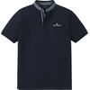 Auf diesem Bild sehen Sie Pierre Cardin Herren Henley-Shirt in der Farbe marine
