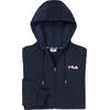 Auf diesem Bild sehen Sie FILA Sweatjacke mit Kapuze unisex in der Farbe marine