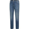 Auf diesem Bild sehen Sie Mustang Herren Stretch-Jeans in der Farbe mittelblau