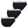Auf diesem Bild sehen Sie Benetton 3er Pack Herren Slips in der Farbe schwarz