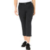 Belmina Damen Funktionscapri mit Grtel