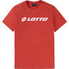 Auf diesem Bild sehen Sie Lotto Herren T-Shirt kurzarm in der Farbe terrakotta