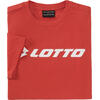 Auf diesem Bild sehen Sie Lotto Herren T-Shirt kurzarm in der Farbe terrakotta
