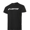 Auf diesem Bild sehen Sie Lotto Herren T-Shirt kurzarm in der Farbe schwarz